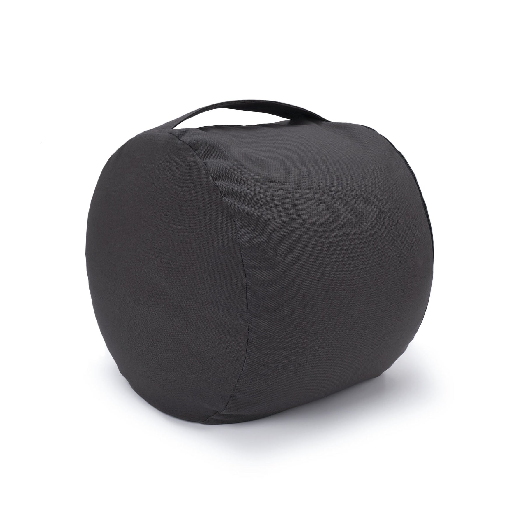 Glückssitz® Rondo Big D - regional hergestellt anthrazit 36 x 36 x 28 cm Buchweizenschalen