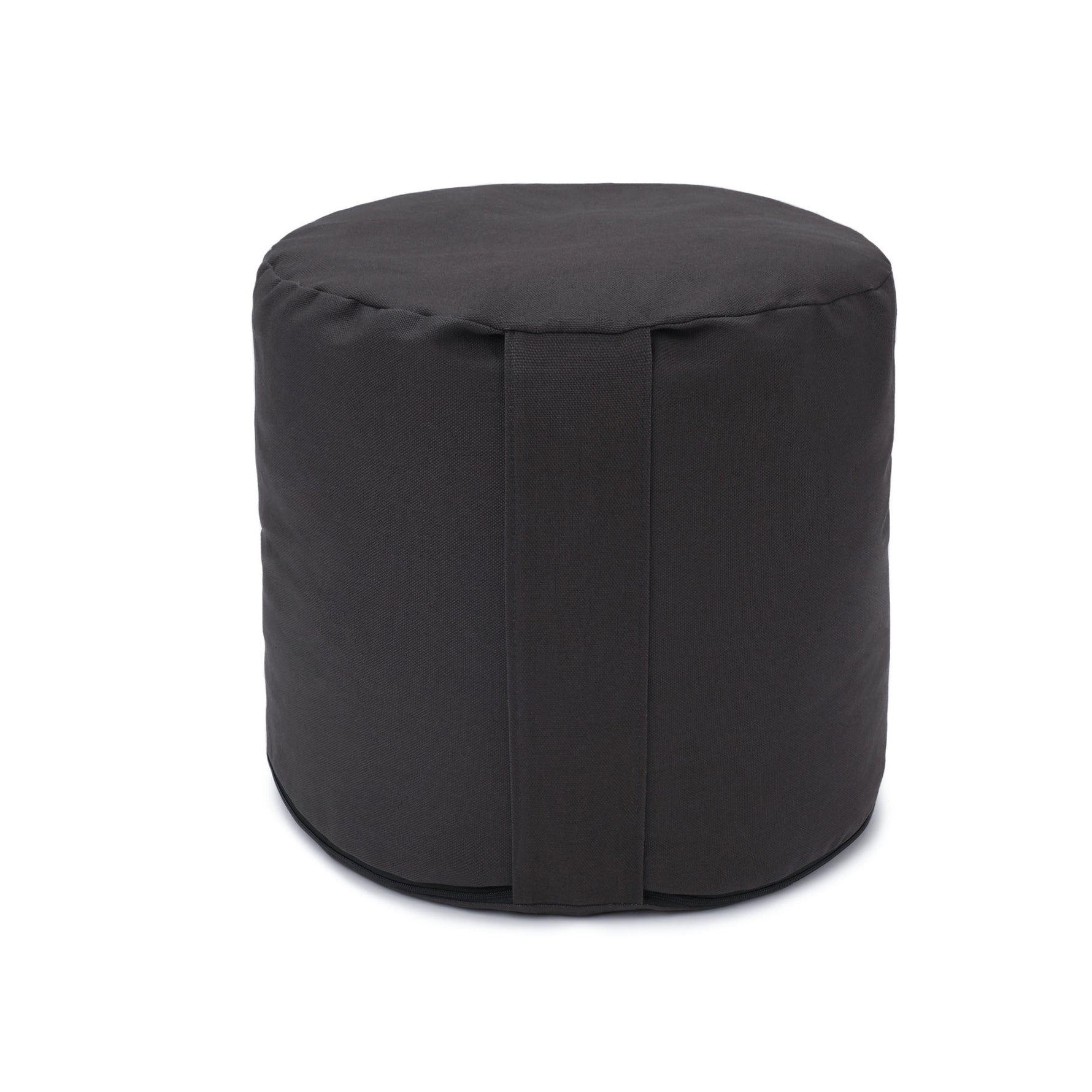 Glückssitz® Rondo Big D - regional hergestellt anthrazit 36 x 36 x 28 cm Buchweizenschalen
