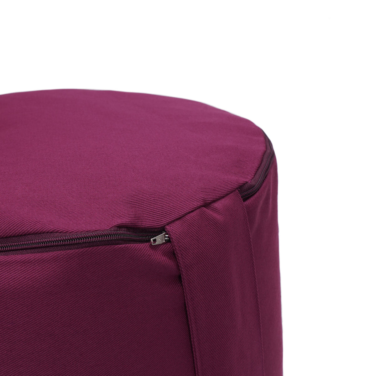 Glückssitz® Rondo Big D - regional hergestellt aubergine 36 x 36 x 28 cm Buchweizenschalen