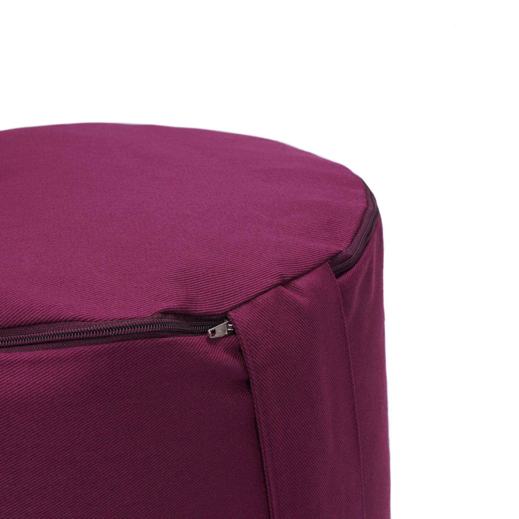 Glückssitz® Rondo Big D - regional hergestellt aubergine 36 x 36 x 28 cm Buchweizenschalen