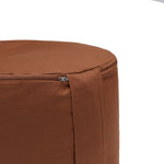 Glückssitz® Rondo Big D - regional hergestellt kastanie 36 x 36 x 28 cm Buchweizenschalen