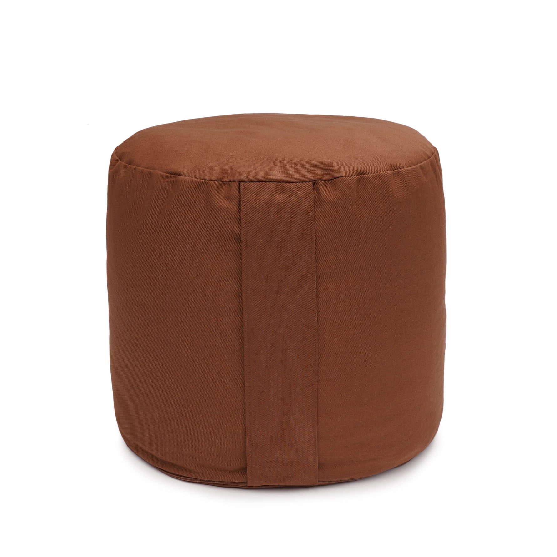 Glückssitz® Rondo Big D - regional hergestellt kastanie 36 x 36 x 28 cm Buchweizenschalen