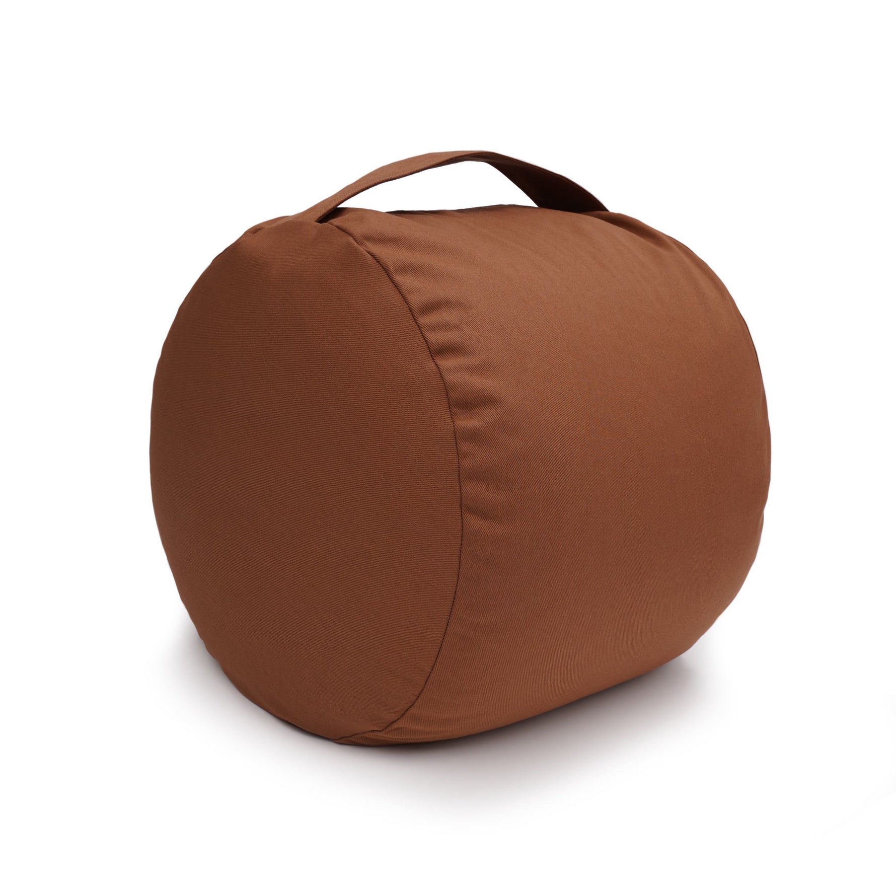 Glückssitz® Rondo Big D - regional hergestellt kastanie 36 x 36 x 28 cm Buchweizenschalen