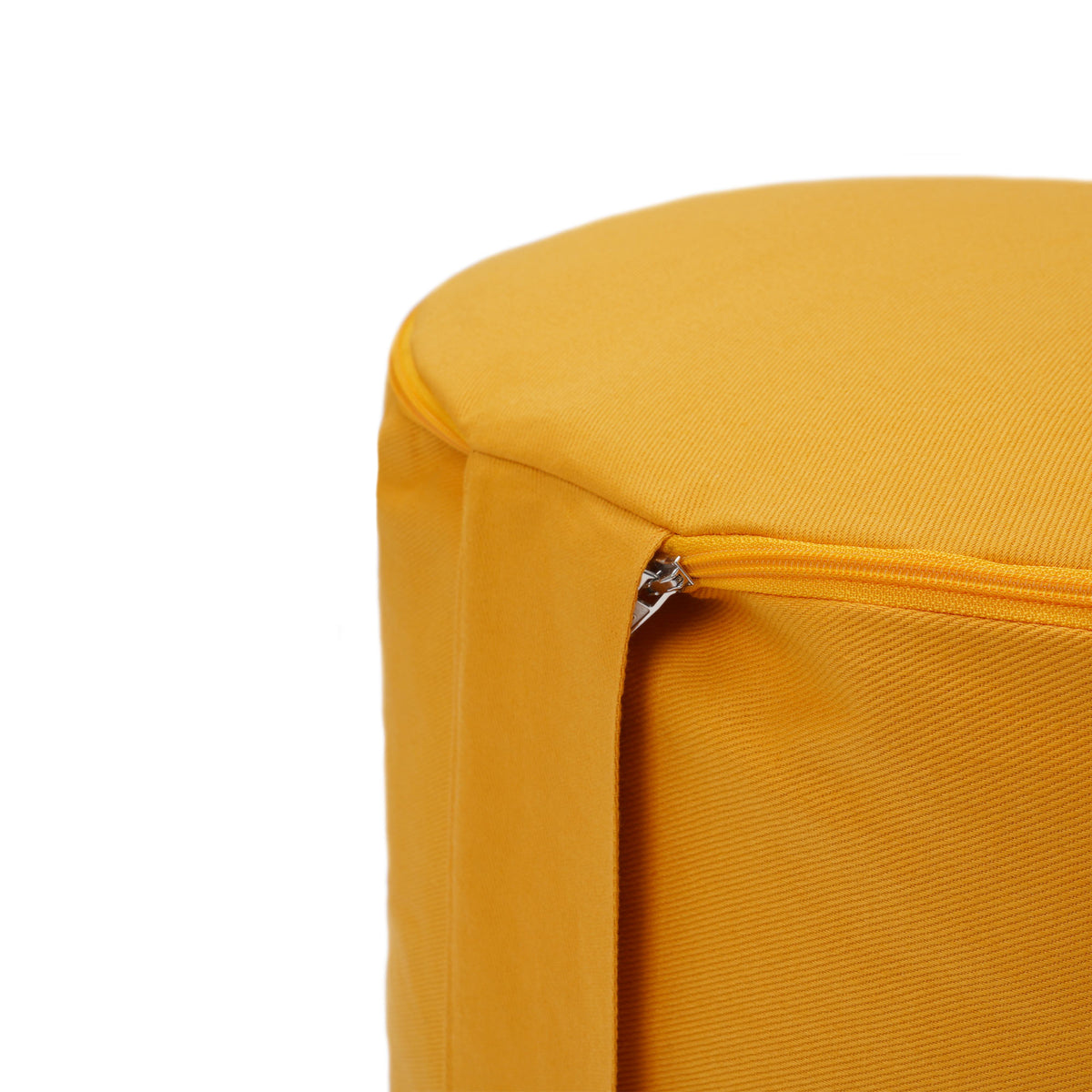Glückssitz® Rondo Big D - regional hergestellt maisgelb 36 x 36 x 28 cm Buchweizenschalen