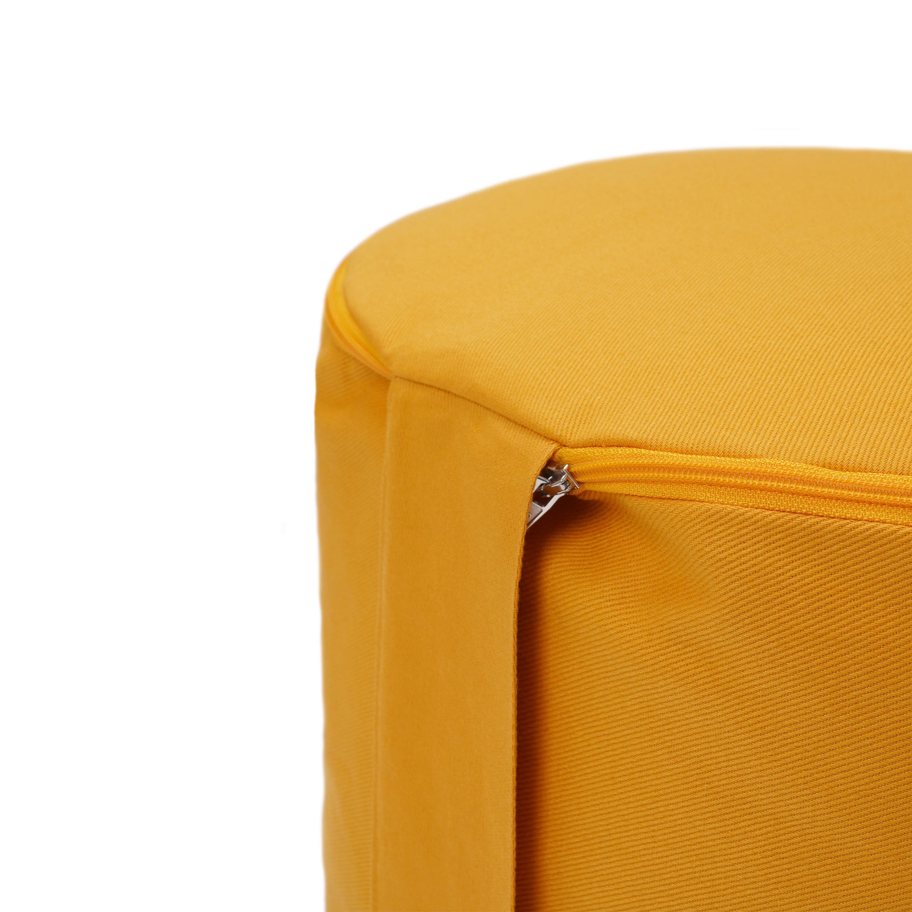 Glückssitz® Rondo Big D - regional hergestellt maisgelb 36 x 36 x 28 cm Buchweizenschalen