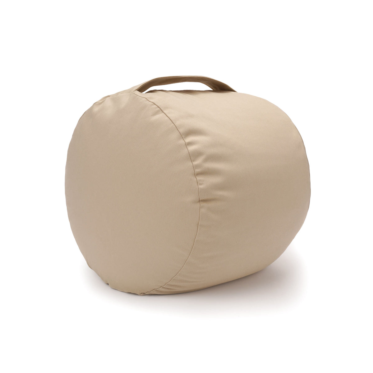 Glückssitz® Rondo Big D - regional hergestellt sand 36 x 36 x 28 cm Buchweizenschalen