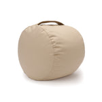 Glückssitz® Rondo Big D - regional hergestellt sand 36 x 36 x 28 cm Buchweizenschalen