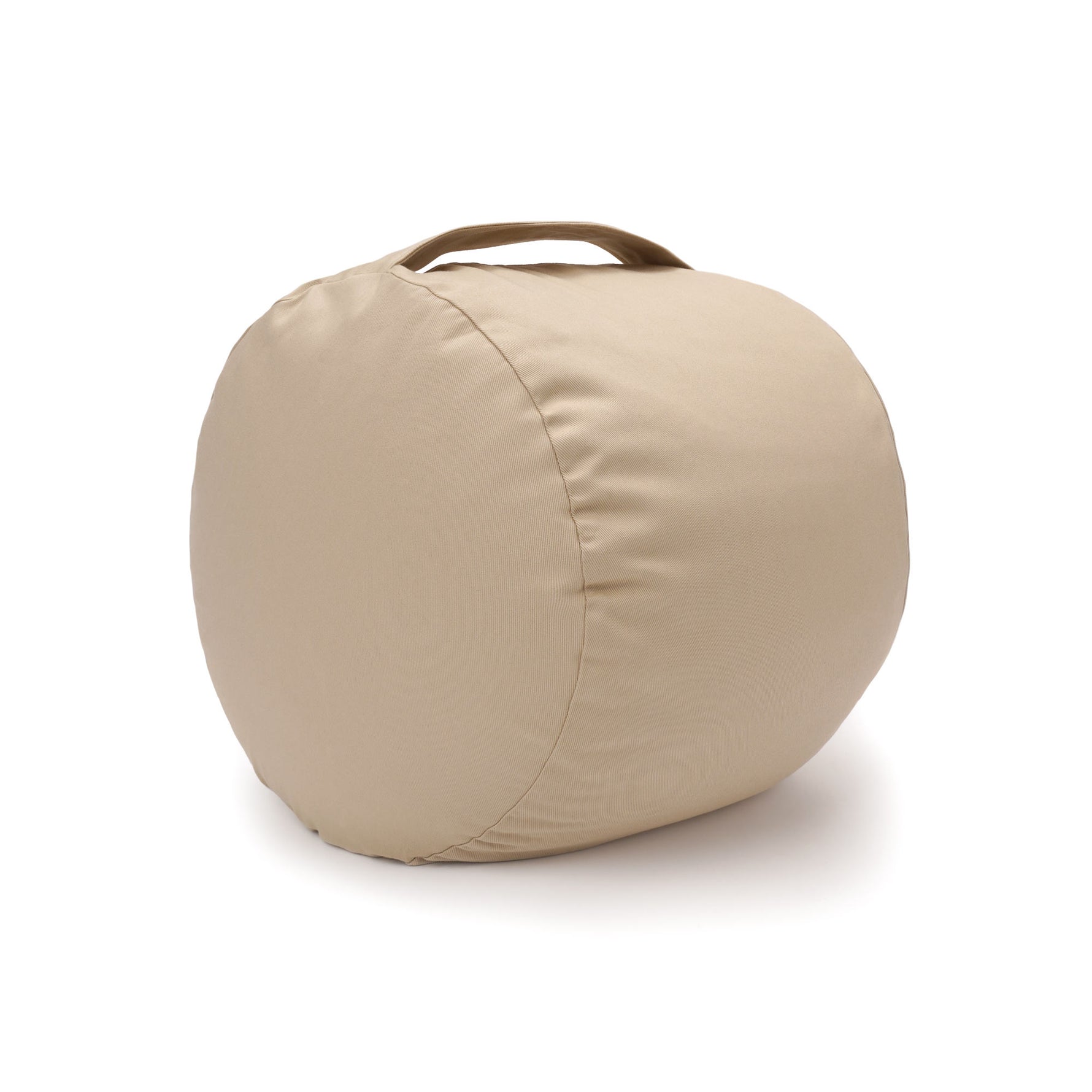 Glückssitz® Rondo Big D - regional hergestellt sand 36 x 36 x 28 cm Buchweizenschalen