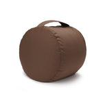 Glückssitz® Rondo Big D - regional hergestellt schoko 36 x 36 x 28 cm Buchweizenschalen