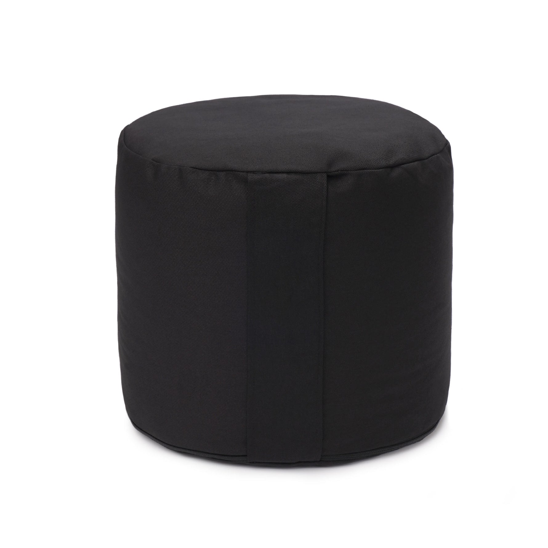 Glückssitz® Rondo Big D - regional hergestellt schwarz 36 x 36 x 28 cm Buchweizenschalen