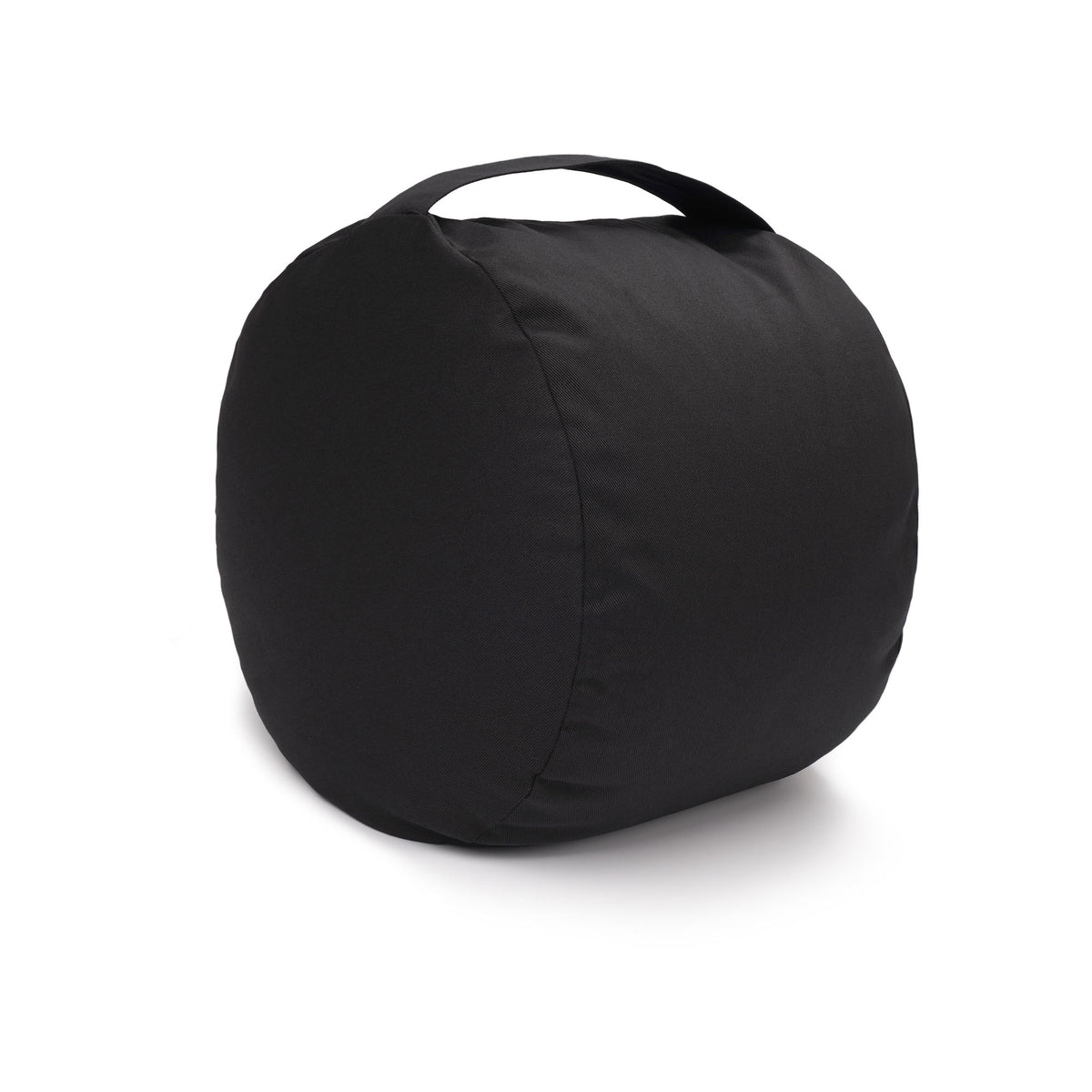 Glückssitz® Rondo Big D - regional hergestellt schwarz 36 x 36 x 28 cm Buchweizenschalen