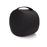 Glückssitz® Rondo Big D - regional hergestellt schwarz 36 x 36 x 28 cm Buchweizenschalen