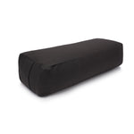 Yoga und Pilates Rechteckbolster D - regional hergestellt anthrazit 60 x 20 x 14 cm Buchweizenschalen