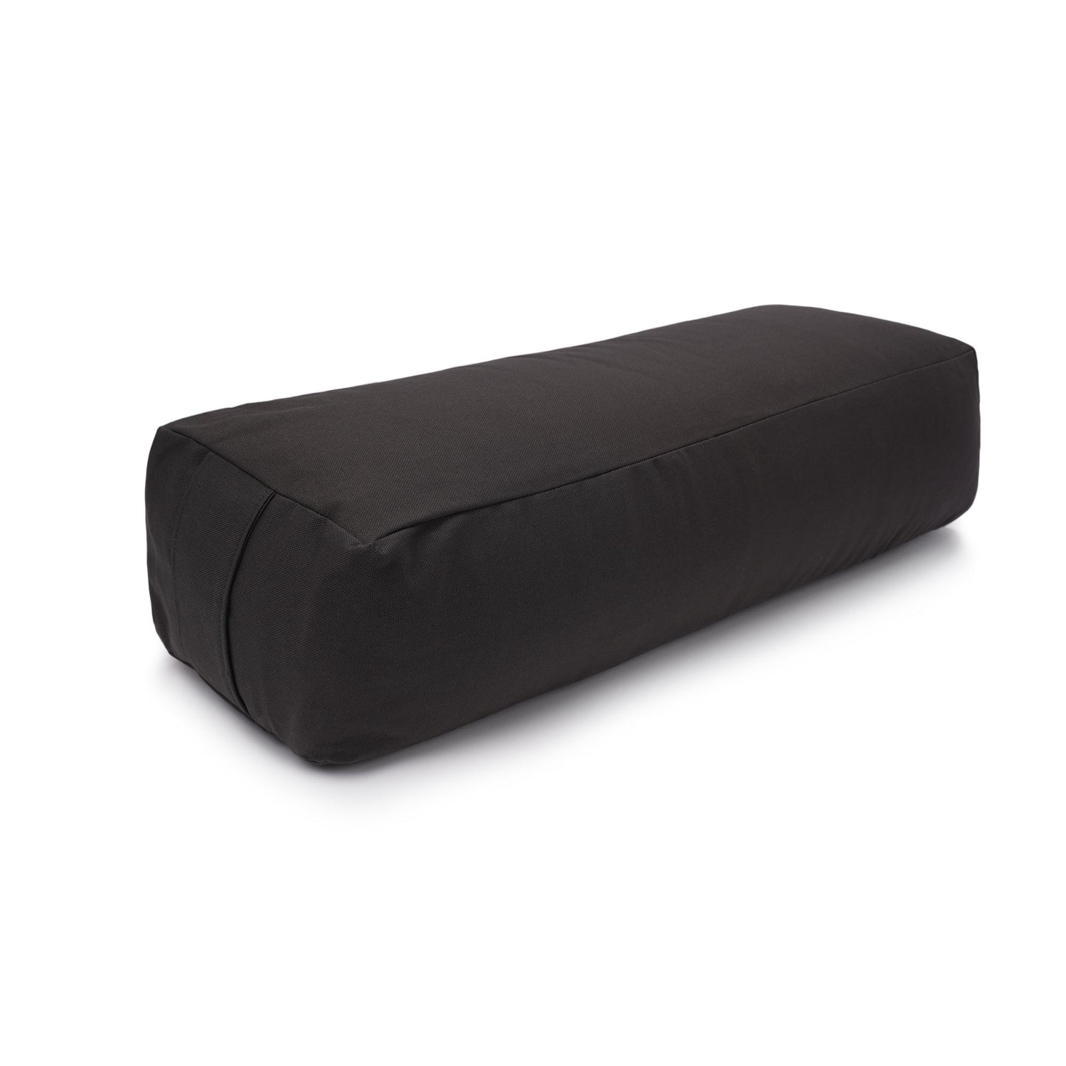 Yoga und Pilates Rechteckbolster D - regional hergestellt anthrazit 60 x 20 x 14 cm Buchweizenschalen