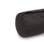 Yoga und Pilates Bolster / Yogarolle D - regional hergestellt anthrazit 65 x 22 x 22 cm Buchweizenschalen