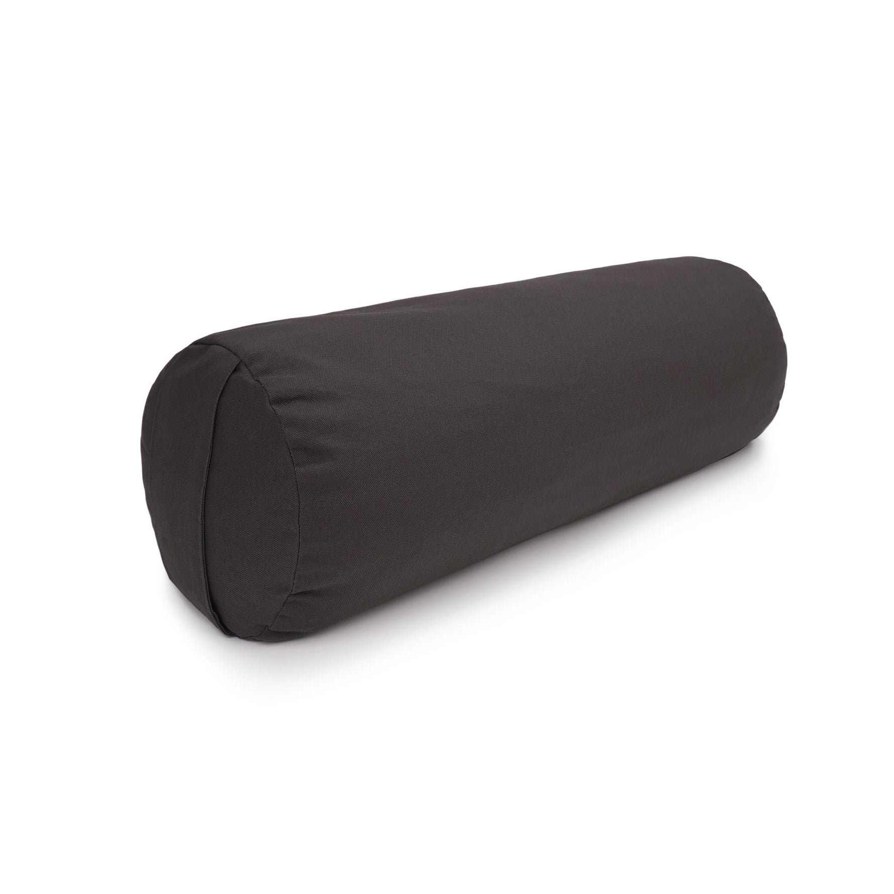 Yoga und Pilates Bolster / Yogarolle D - regional hergestellt anthrazit 65 x 22 x 22 cm Buchweizenschalen