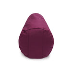 Yoga und Pilates Bolster / Yogarolle D - regional hergestellt aubergine 65 x 22 x 22 cm Buchweizenschalen