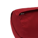 Yoga und Pilates Bolster / Yogarolle D - regional hergestellt bordeaux 65 x 22 x 22 cm Buchweizenschalen
