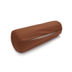 Yoga und Pilates Bolster / Yogarolle D - regional hergestellt kastanie 65 x 22 x 22 cm Buchweizenschalen
