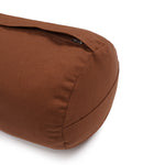 Yoga und Pilates Bolster / Yogarolle D - regional hergestellt kastanie 65 x 22 x 22 cm Buchweizenschalen