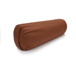 Yoga und Pilates Bolster / Yogarolle D - regional hergestellt kastanie 65 x 22 x 22 cm Buchweizenschalen