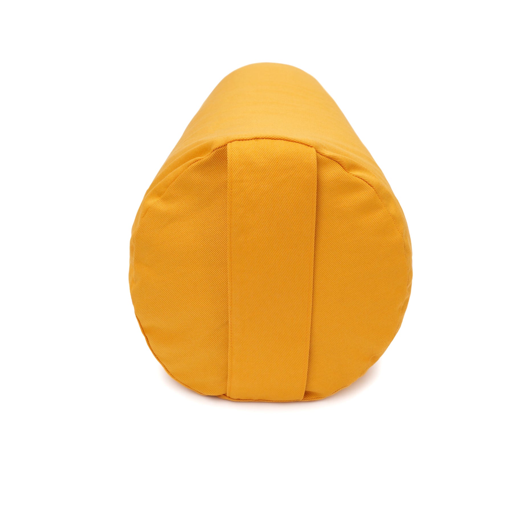 Yoga und Pilates Bolster / Yogarolle D - regional hergestellt maisgelb 65 x 22 x 22 cm Buchweizenschalen