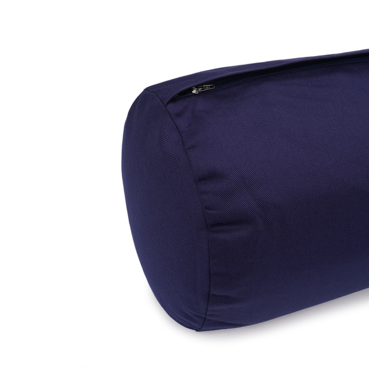 Yoga und Pilates Bolster / Yogarolle D - regional hergestellt marine 65 x 22 x 22 cm Buchweizenschalen