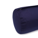Yoga und Pilates Bolster / Yogarolle D - regional hergestellt marine 65 x 22 x 22 cm Buchweizenschalen