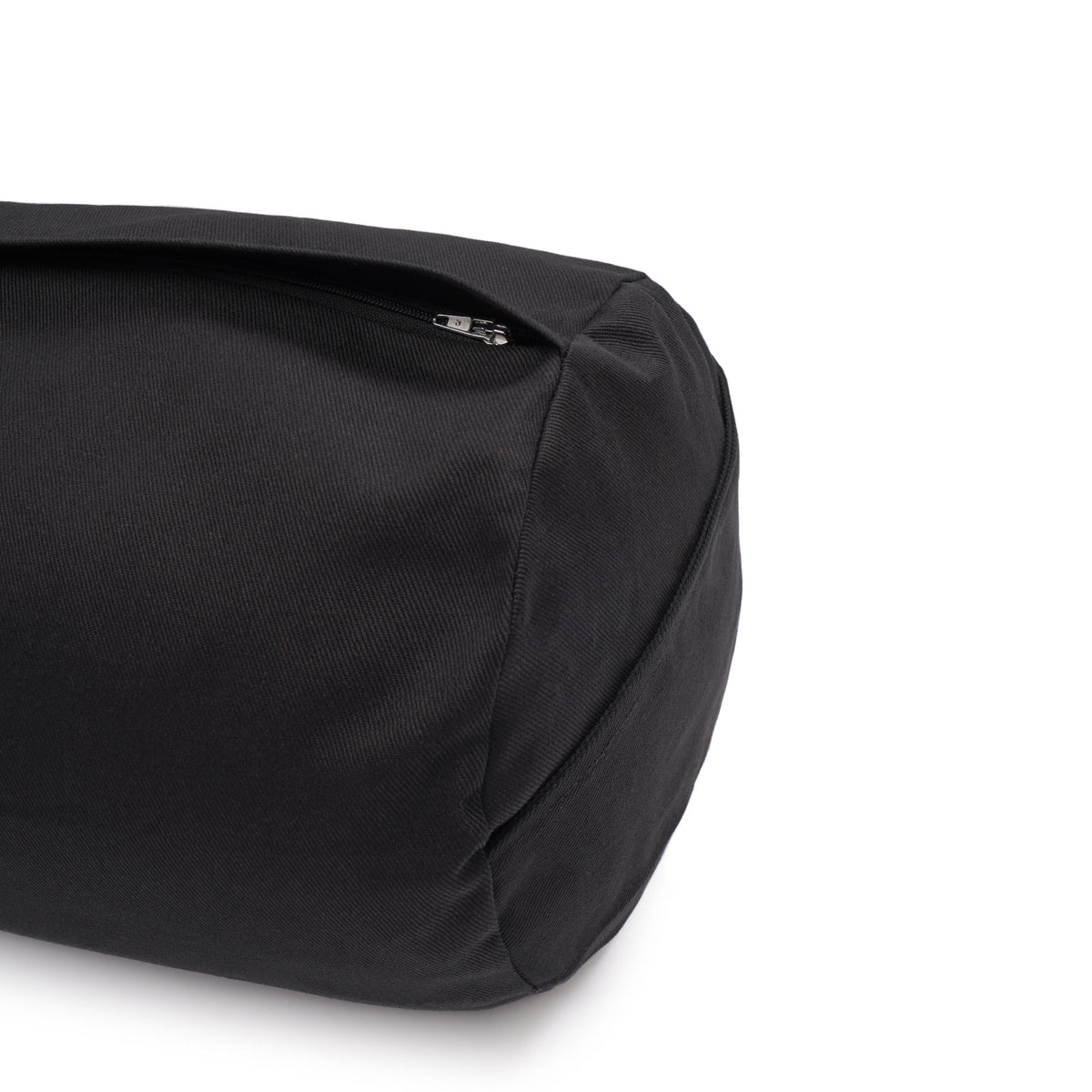 Yoga und Pilates Bolster / Yogarolle D - regional hergestellt schwarz 65 x 22 x 22 cm Buchweizenschalen