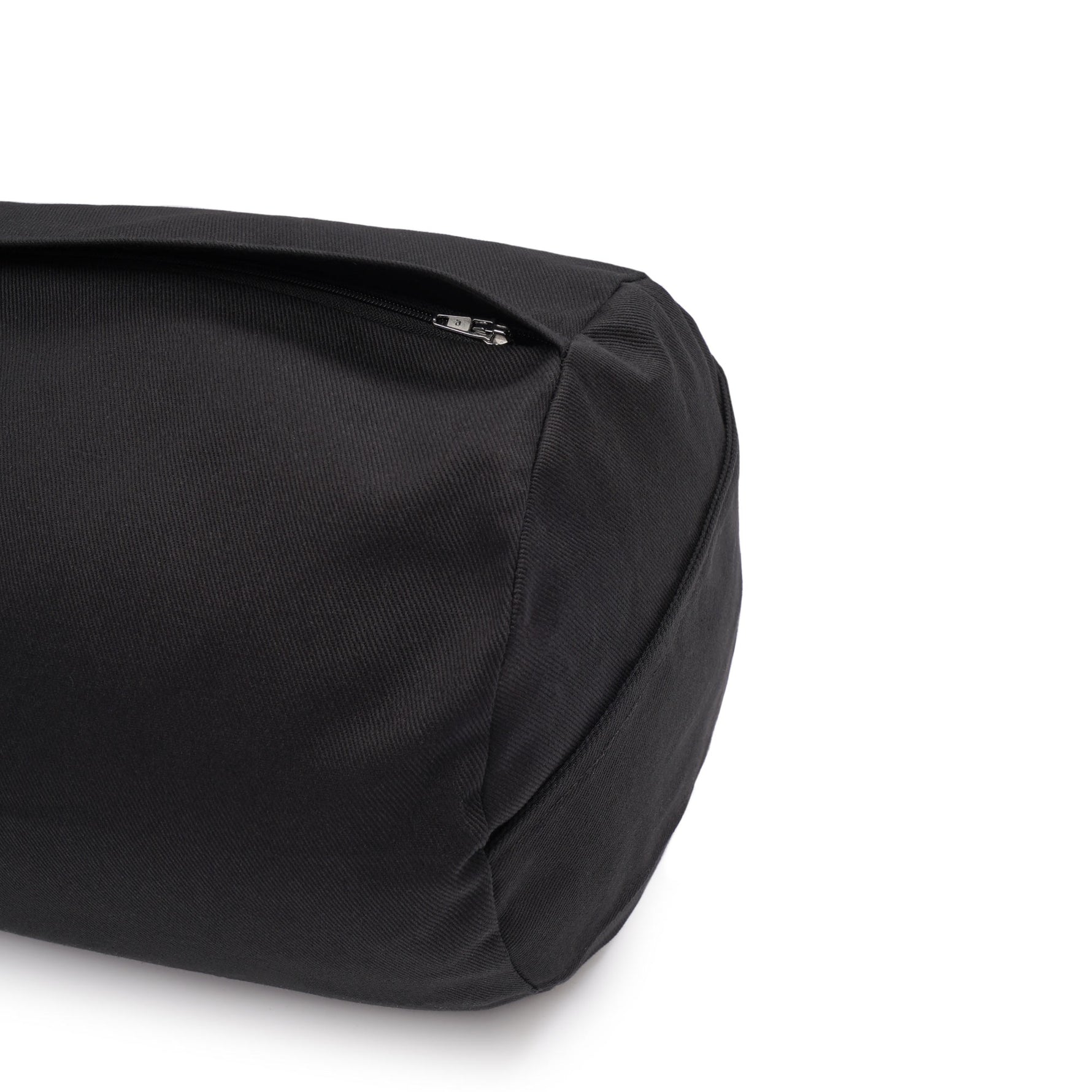 Yoga und Pilates Bolster / Yogarolle D - regional hergestellt schwarz 65 x 22 x 22 cm Buchweizenschalen