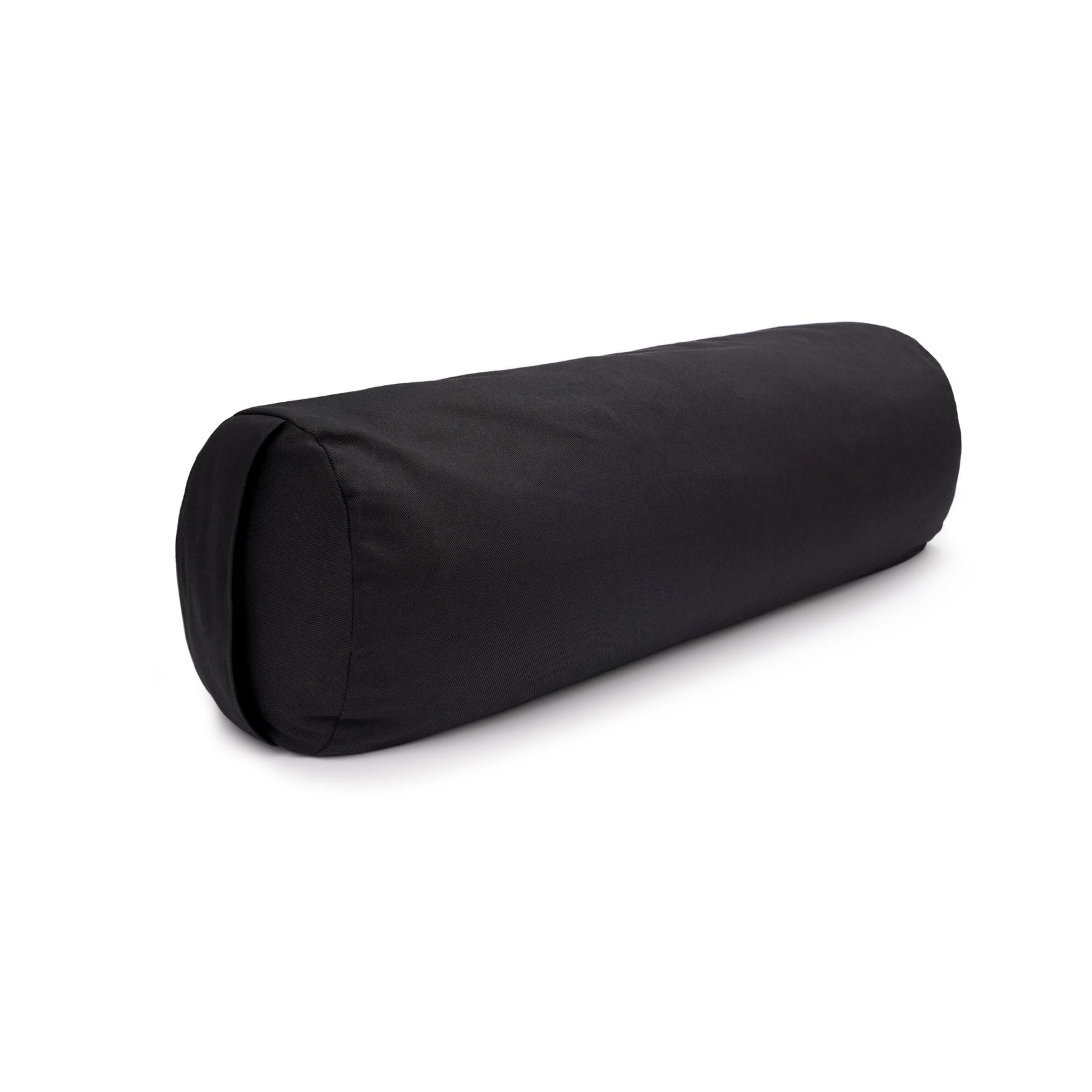 Yoga und Pilates Bolster / Yogarolle D - regional hergestellt schwarz 65 x 22 x 22 cm Buchweizenschalen