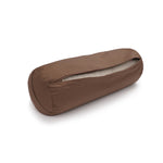 Yoga und Pilates Bolster / Yogarolle D - regional hergestellt schoko 65 x 22 x 22 cm Buchweizenschalen
