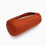 Yoga und Pilates Bolster / Yogarolle D - regional hergestellt terra 65 x 22 x 22 cm Buchweizenschalen