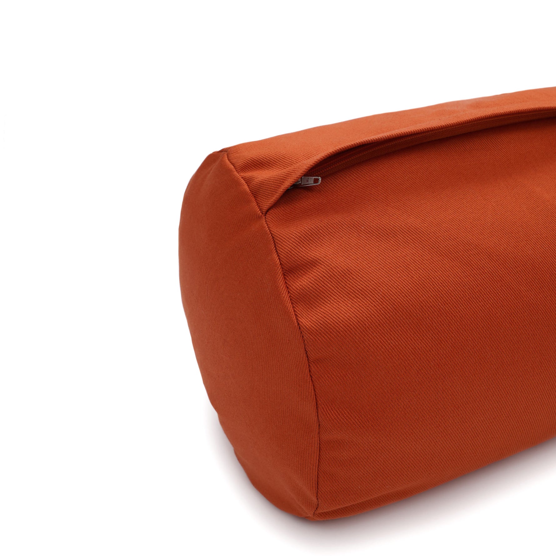 Yoga und Pilates Bolster / Yogarolle D - regional hergestellt terra 65 x 22 x 22 cm Buchweizenschalen