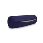Yoga und Pilates Bolster / Yogarolle D - regional hergestellt marine 65 x 22 x 22 cm Buchweizenschalen