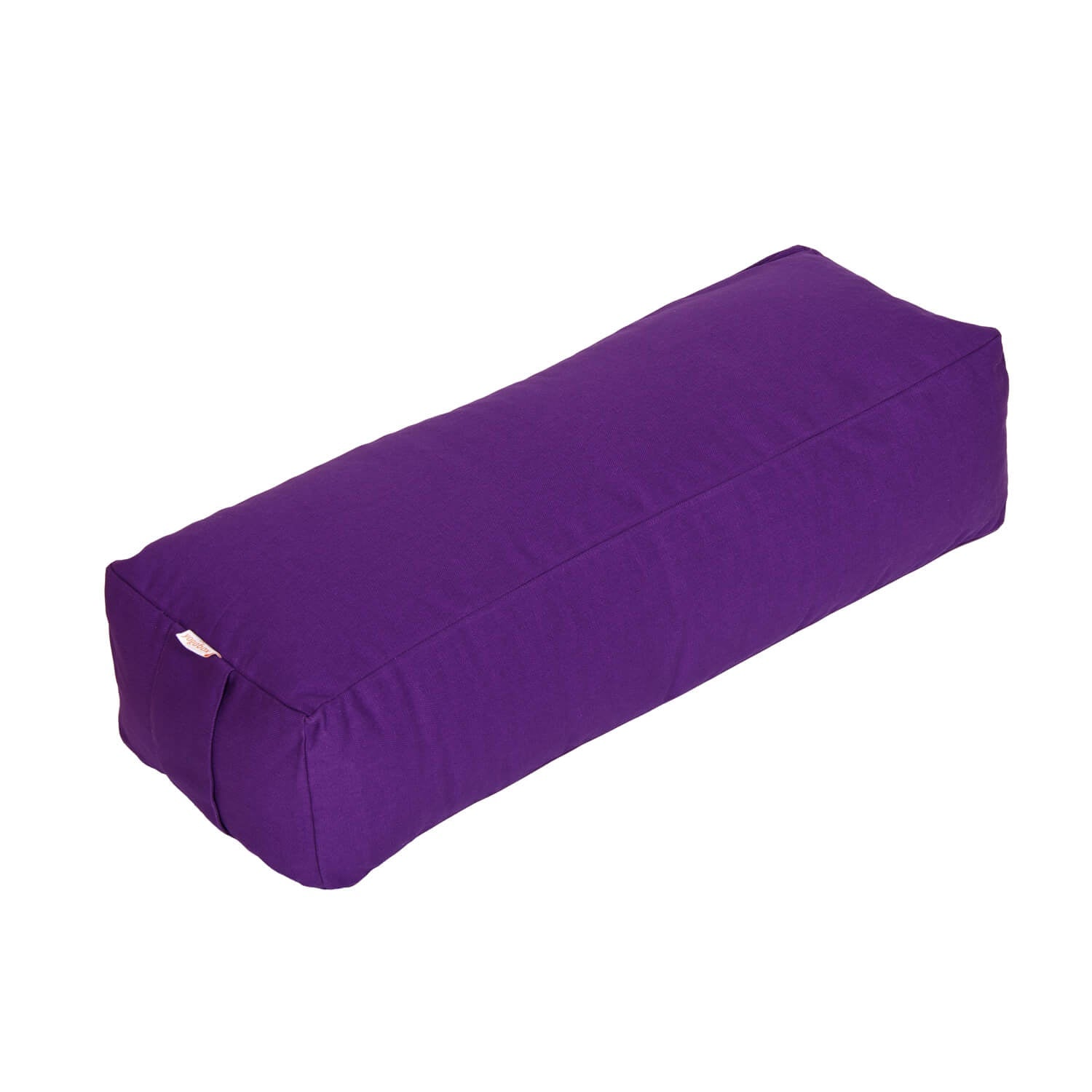 Yoga und Pilates Rechteckbolster BASIC lila 60 x 20 x 14 cm Buchweizenschalen