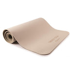Eco Yogamatte TPE 2-farbig beige / braun 180 x 60 x 0.6 cm 