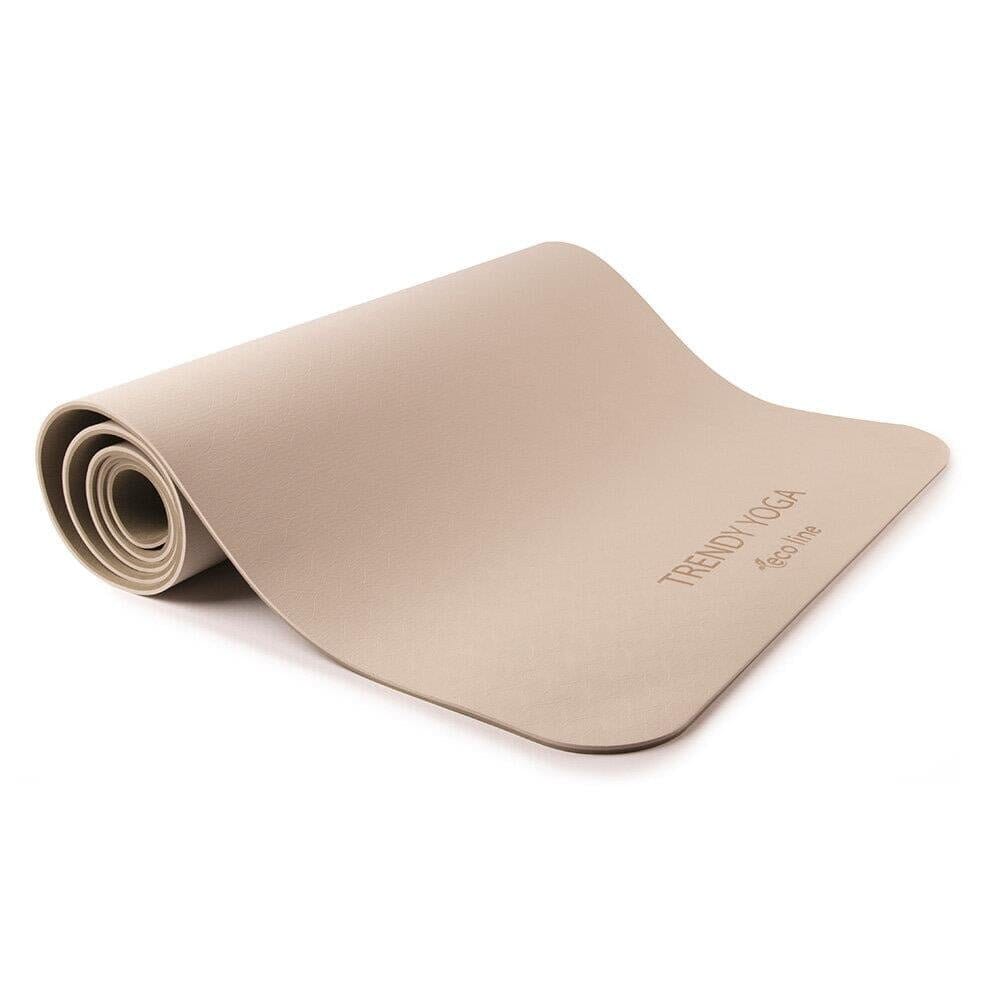 Eco Yogamatte TPE 2-farbig beige / braun 180 x 60 x 0.6 cm 