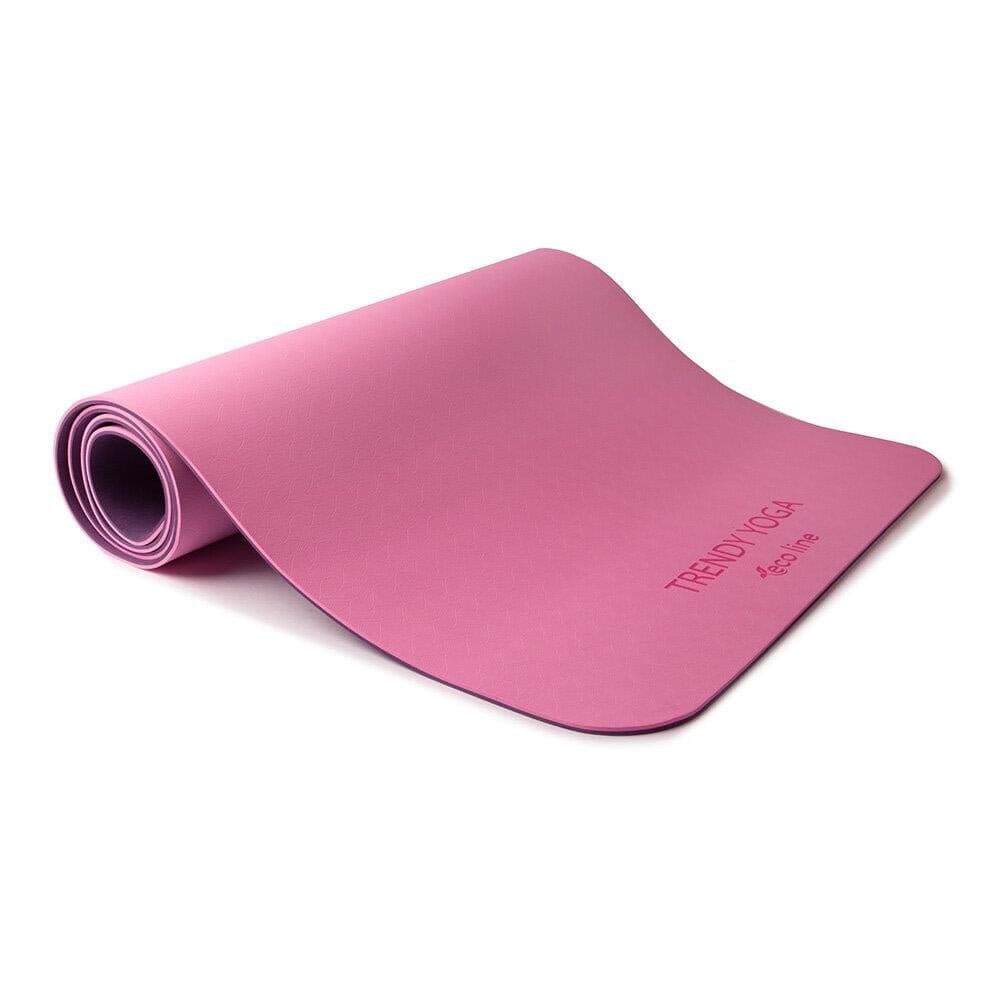 Eco Yogamatte TPE 2-farbig pink / aubergine 180 x 60 x 0.6 cm 