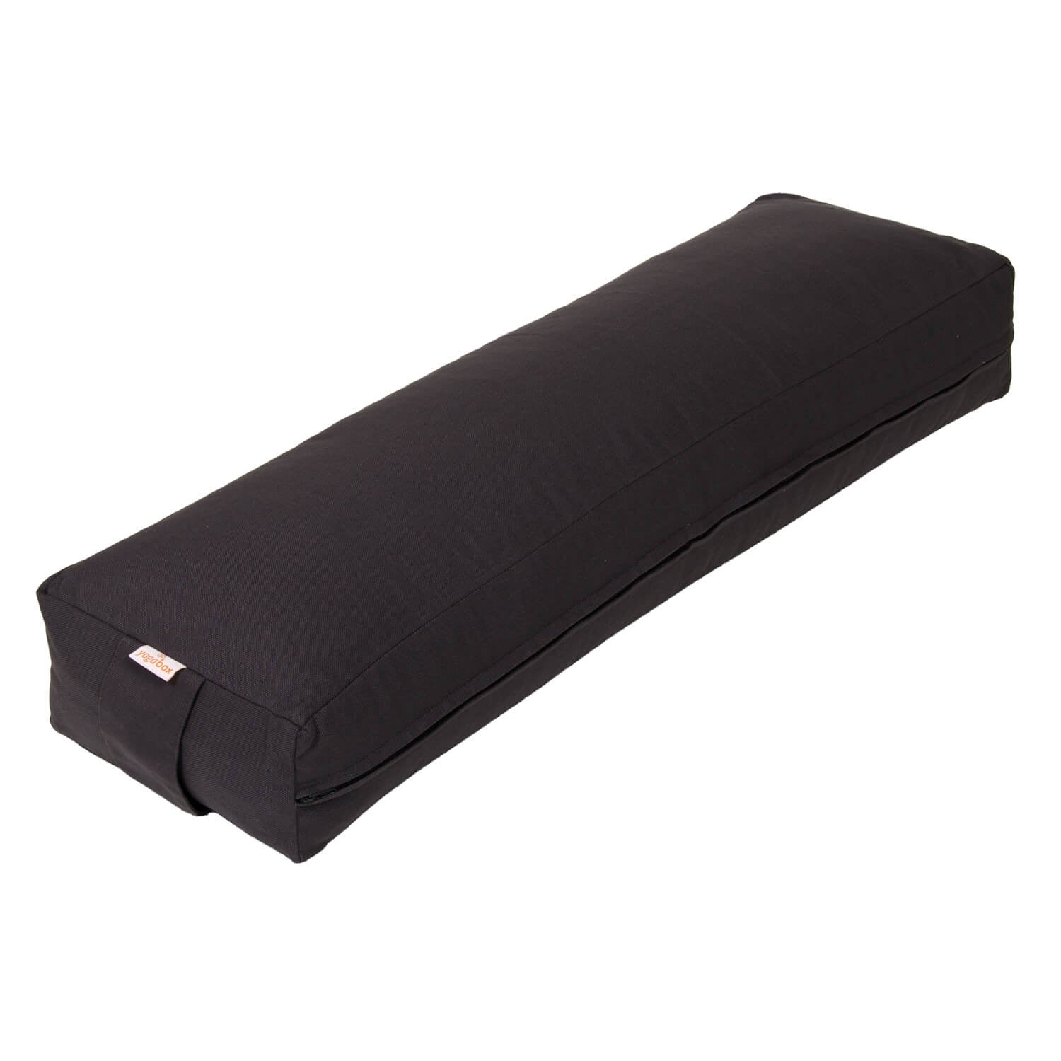 Pranayama Kissen BASIC Grau 70 x 20 x 10 cm Buchweizenschalen