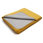 Flauschige Baumwoll Wendedecke zweifarbig - regional hergestellt - YOVANA GmbH • yogabox.de
