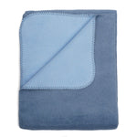 Flauschige Baumwoll Wendedecke zweifarbig - regional hergestellt - YOVANA GmbH • yogabox.de