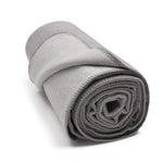 Flauschige Baumwoll Wendedecke zweifarbig - regional hergestellt - YOVANA GmbH • yogabox.de