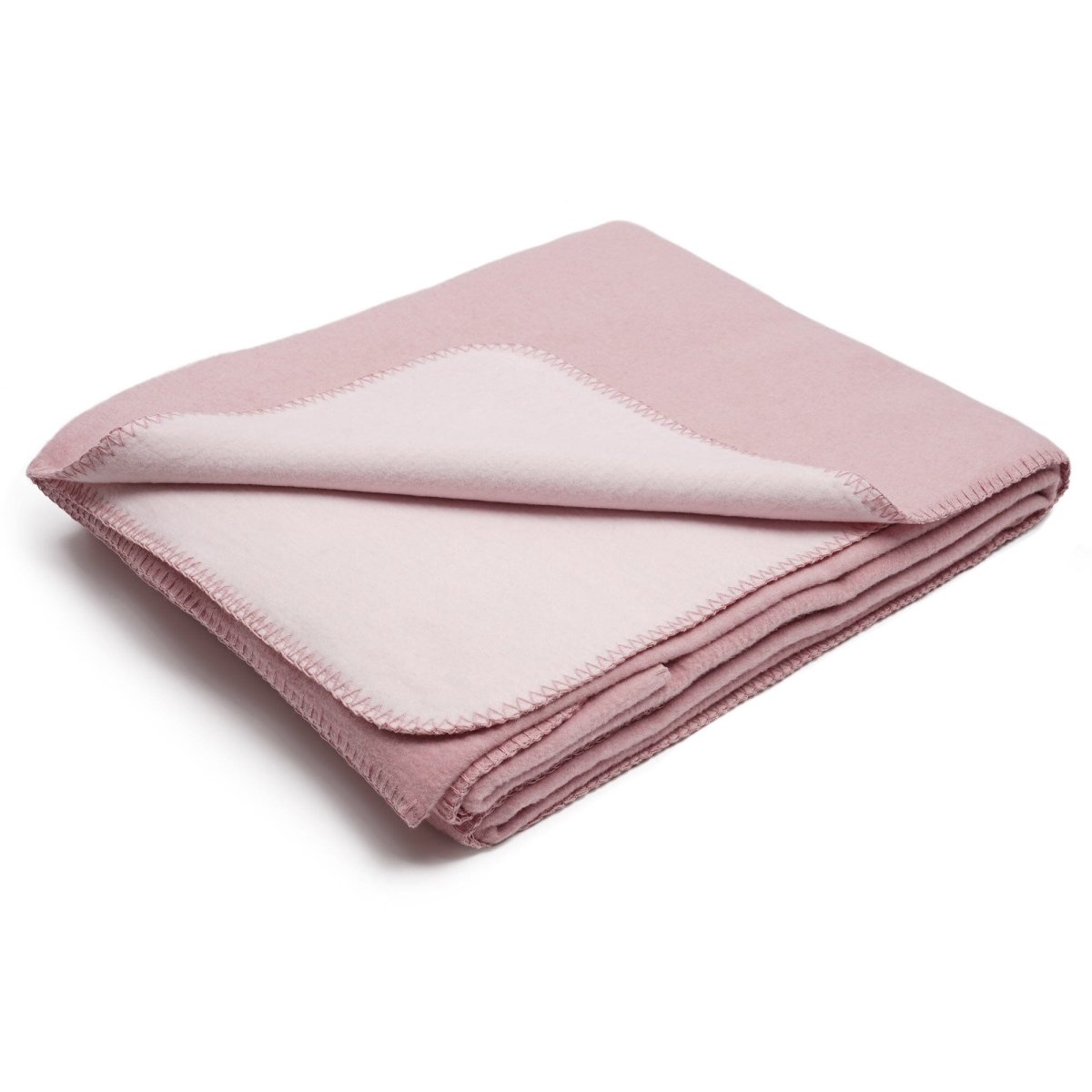 Flauschige Baumwoll Wendedecke zweifarbig - regional hergestellt - YOVANA GmbH • yogabox.de