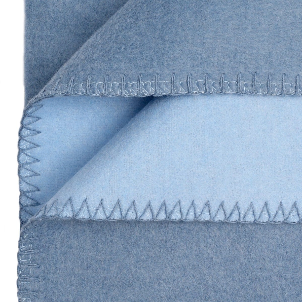 Flauschige Baumwoll Wendedecke zweifarbig - regional hergestellt - YOVANA GmbH • yogabox.de