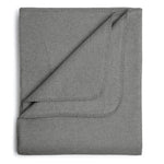 Flauschige Kinder Baumwolldecke - regional hergestellt graphit 100 x 150 cm