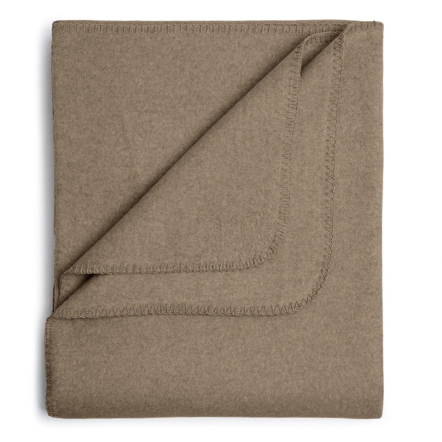 Flauschige Kinder Baumwolldecke - regional hergestellt hermelin 100 x 150 cm