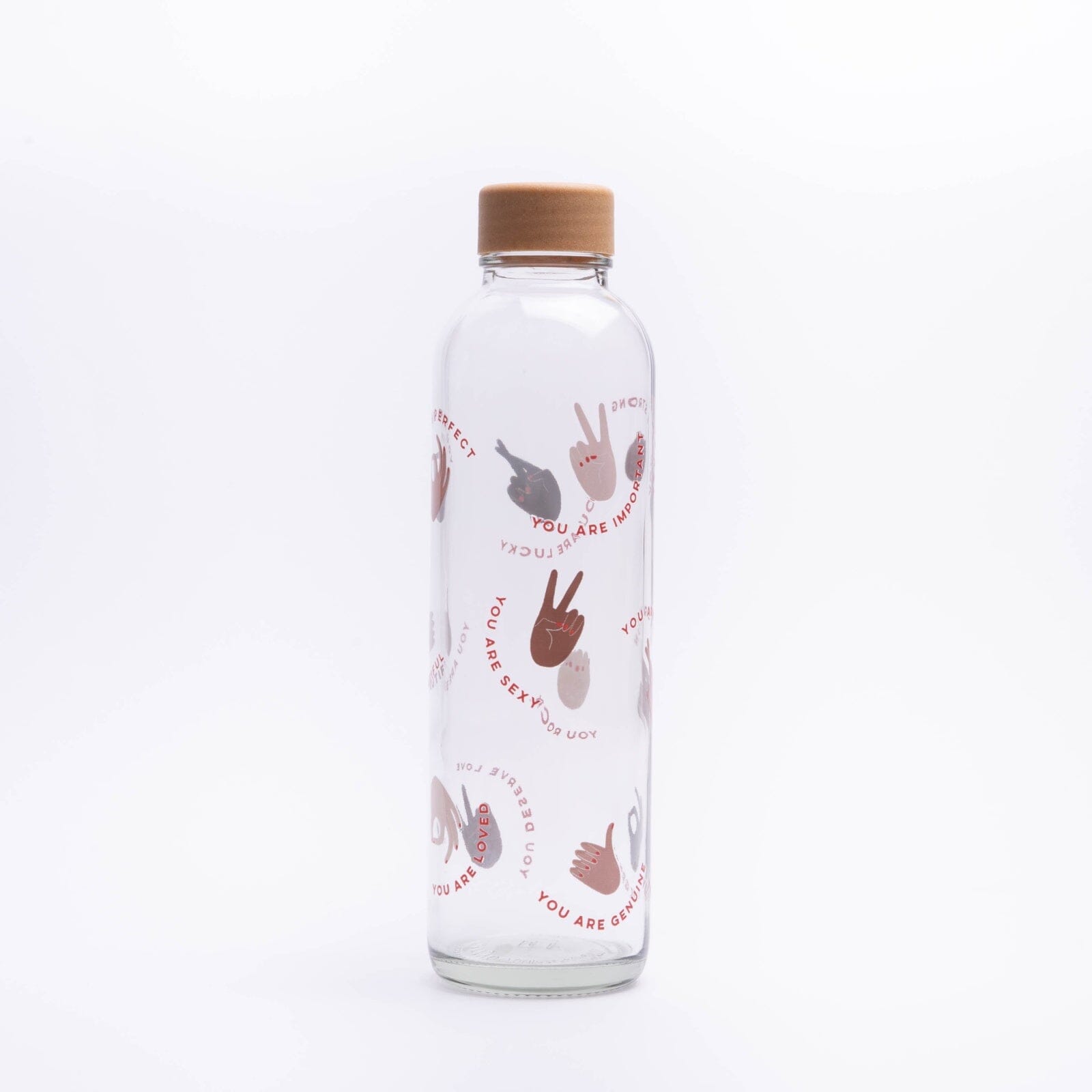 Glastrinkflasche CARRY 