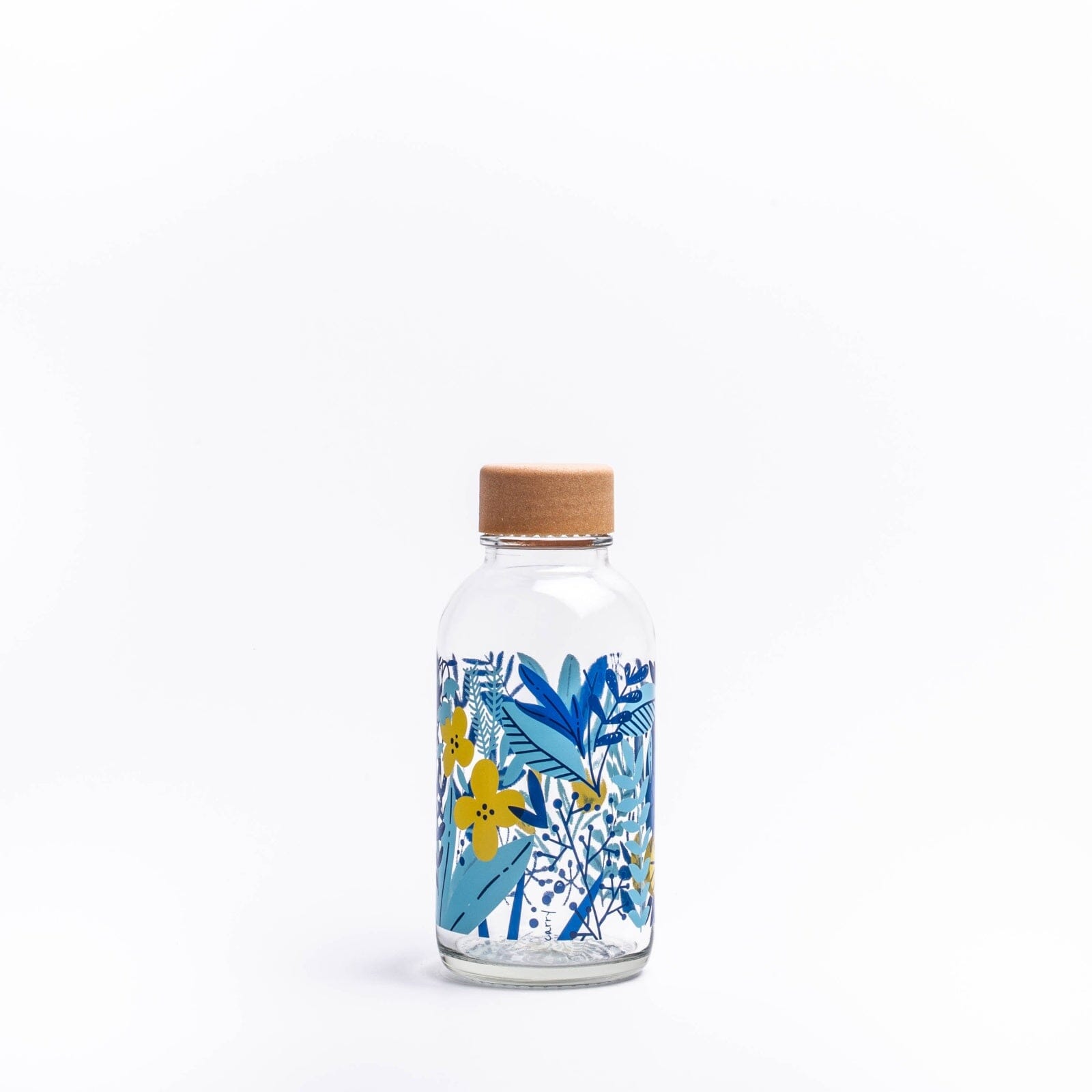 Glastrinkflasche CARRY durchsichtig 0,4 L LITTLE JUNGLE