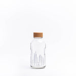 Glastrinkflasche CARRY durchsichtig 0,4 L Rise Up